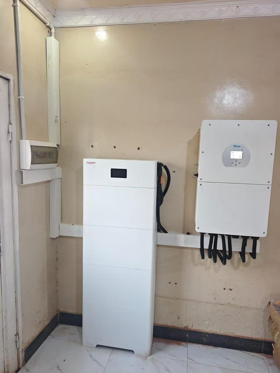 SunESS L 8kW/20kWh indoor battery system for residential building in Congo