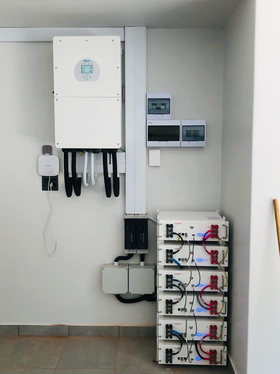 Atrix Basic 50kW/30kWh indoor battery system for building in South Afric - Image 1