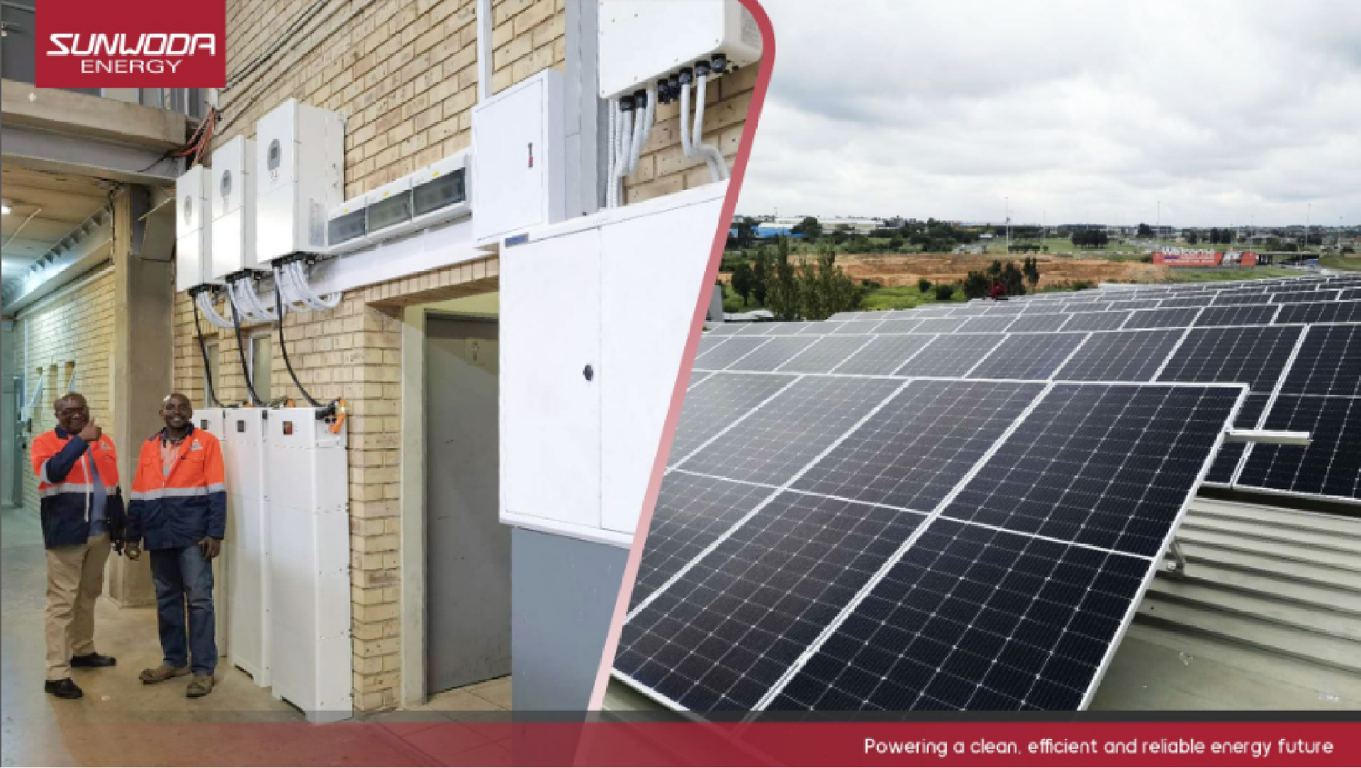 SunESS-L & Deye 16kW/60kWh stackable low-voltage battery system for manufacturing in South Africa